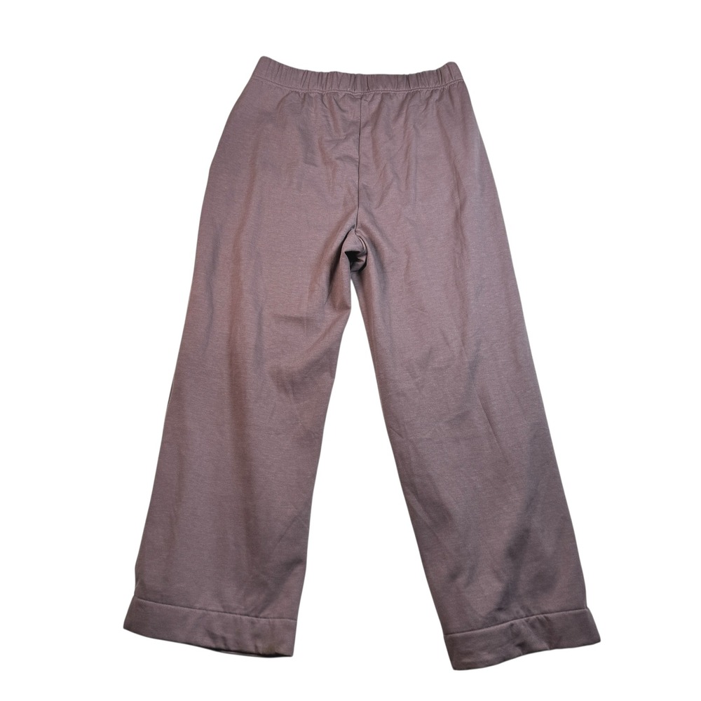 GAP Women's Lounge Pants Large L Brown Wide Leg Pull‎ On Casual Comfy